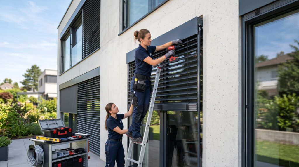 Installation de BSO à Vaufrèges