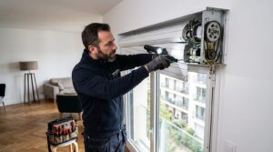 Réparation de volet roulant bloqué à 11e arrondissement